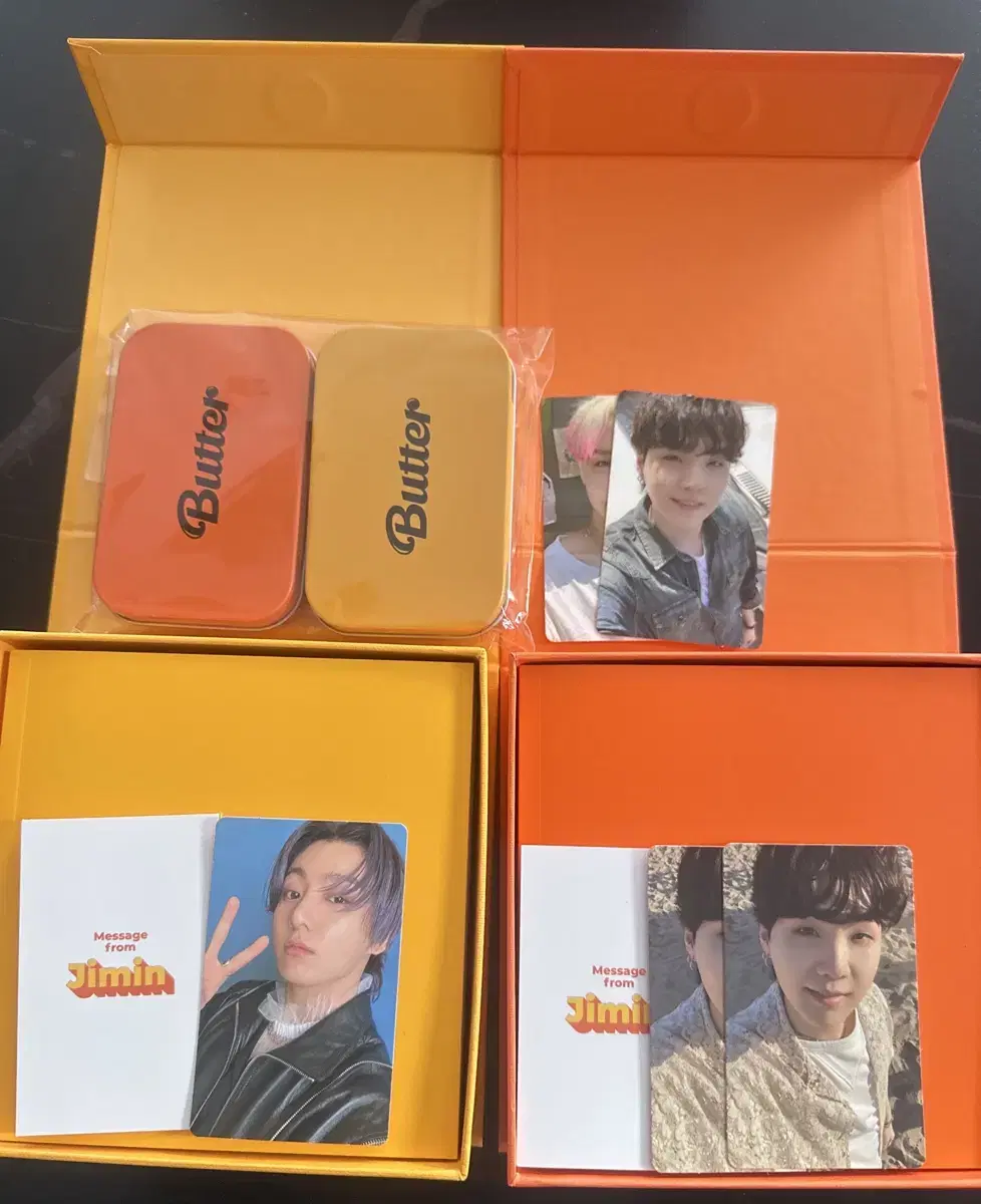 5 photocards) bangtan butter album full set weverse w/ pre-order benefit