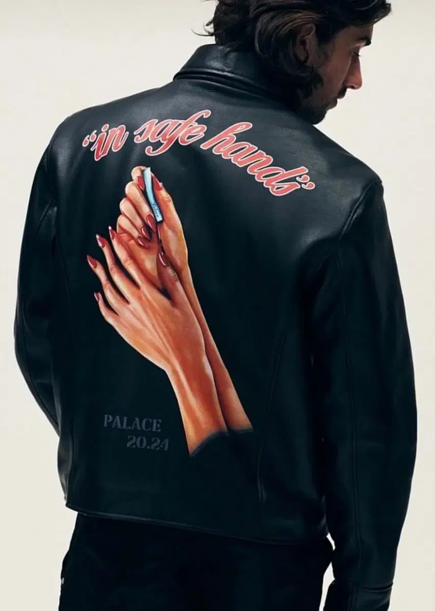 palace 23fw safehand leather 팔라스 레더자켓 | 브랜드 중고거래 