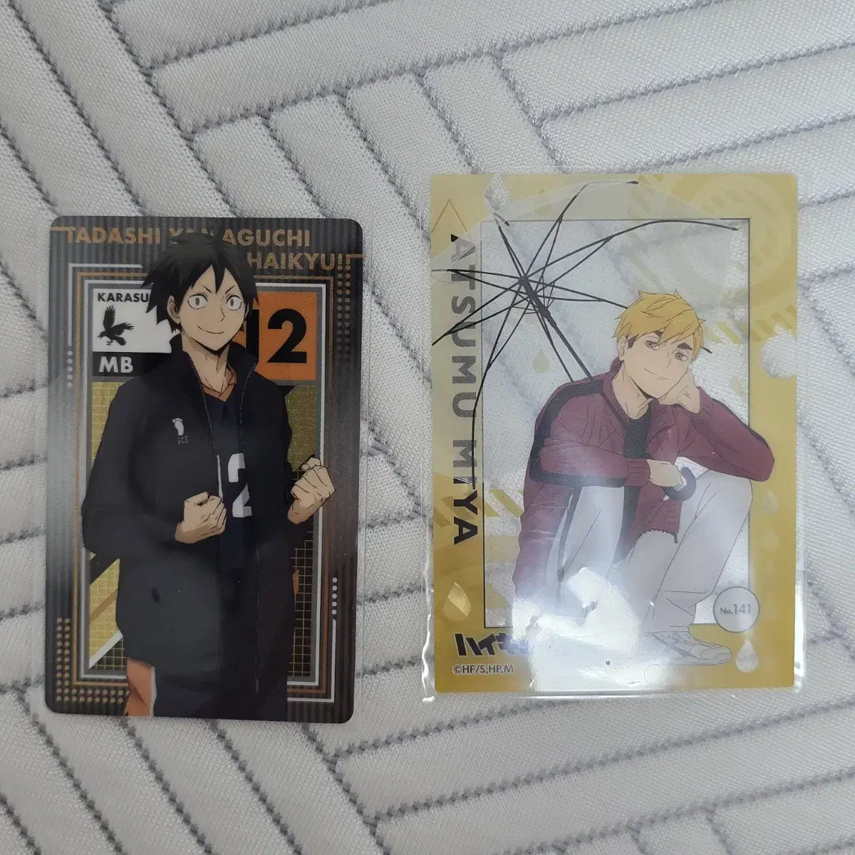 Haikyuu Metal Card Atsumu Miya Yamaguchi