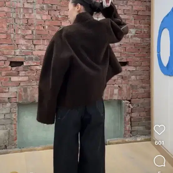 로우클래식 숏 시어링 리버시블 자켓 스몰 SHORT SHEARLING R