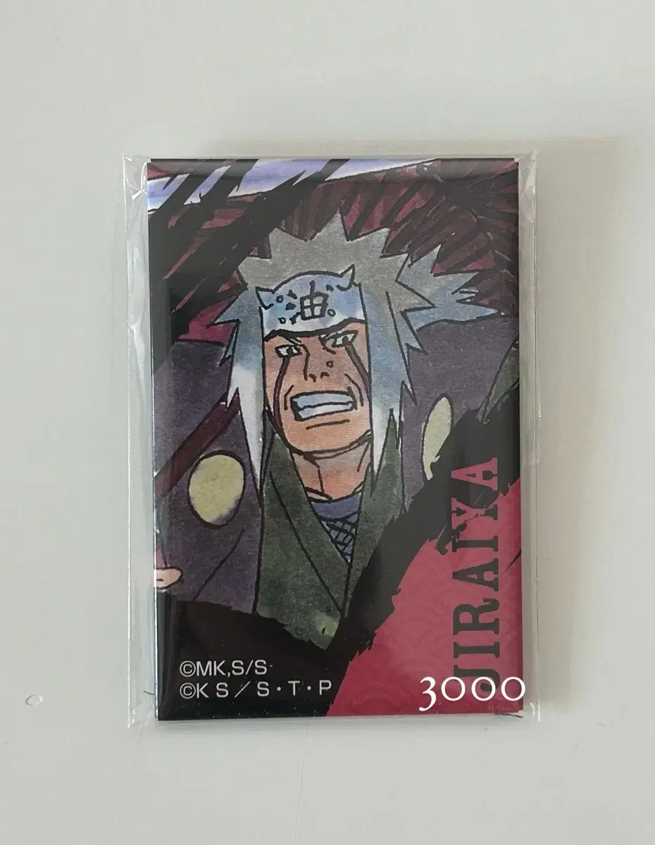 Unsealed) Naruto Jiraiya Original Artwork Can Badge