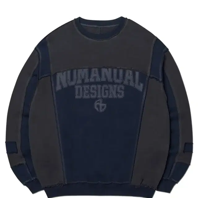 RAW EDGE C.B SWEATSHIRTS - DARK NAVY