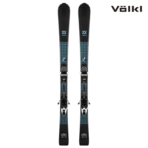 Volkl 뵐클 스키 flair 7.2 black/teal FDT