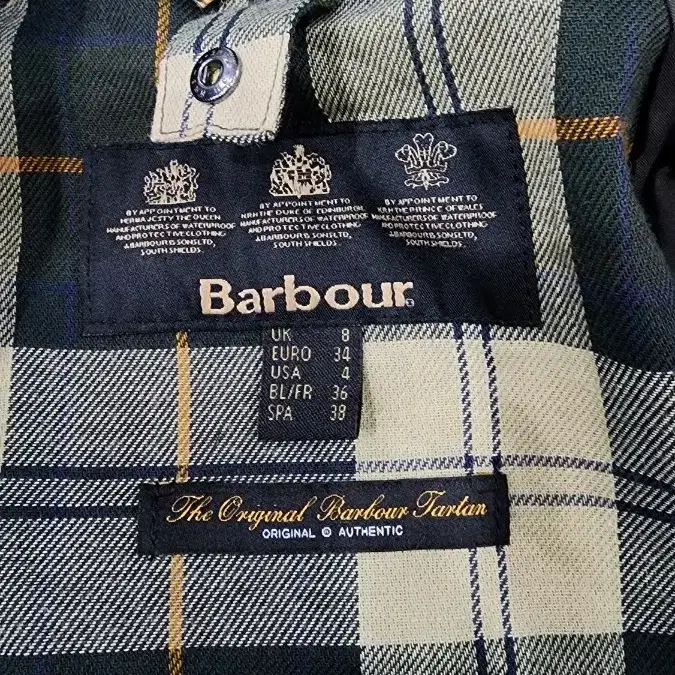 바버 Barbour 비드넬 헌팅 왁스 자켓 여성 UK8