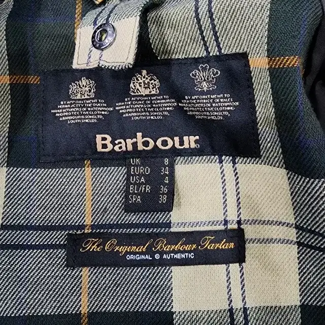 바버 Barbour 비드넬 헌팅 왁스 자켓 여성 UK8