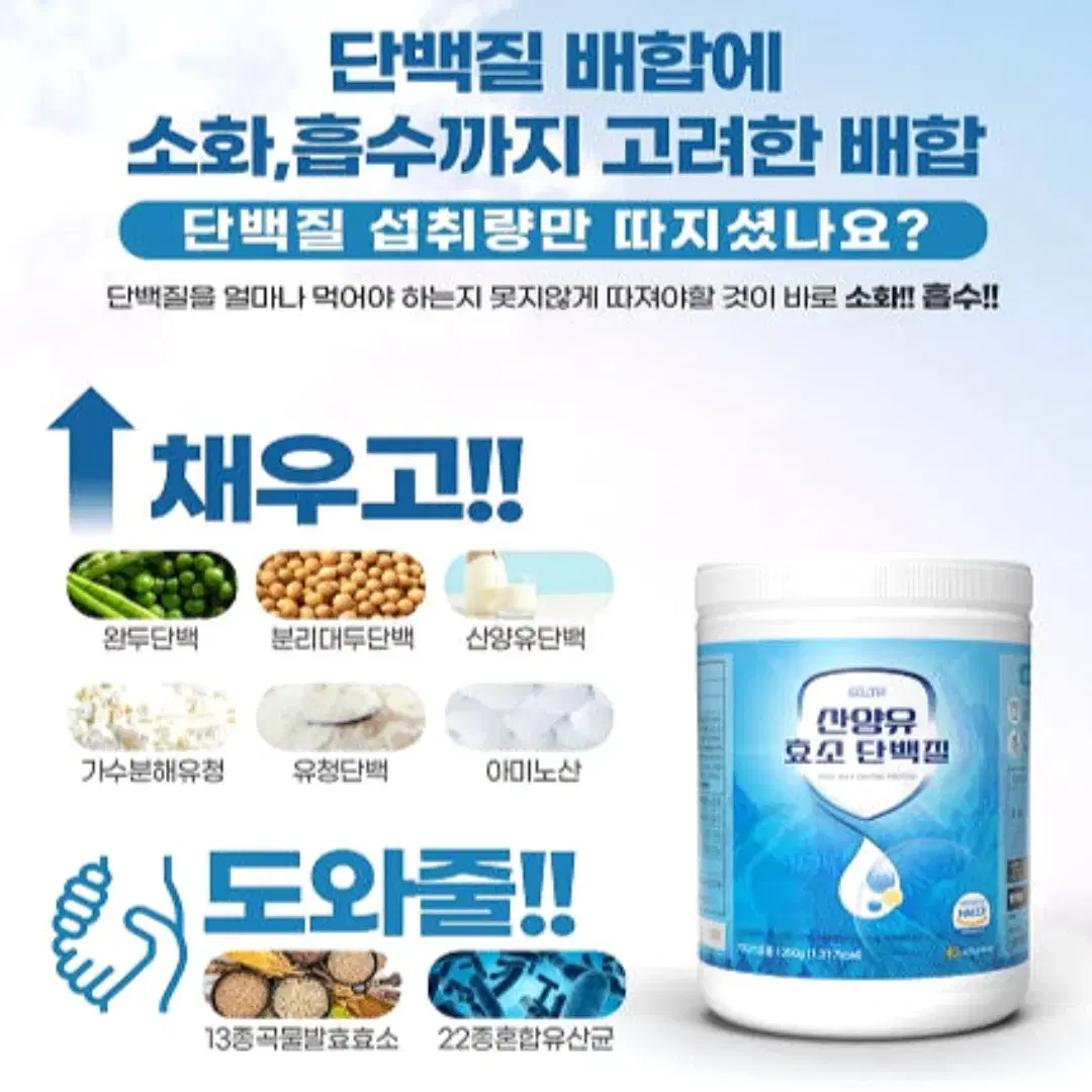 셀스 산양유 효소 단백질 보충제 350g 무료배송