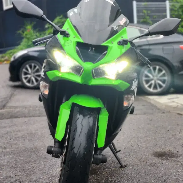 특가)가와사키닌자 zx6r 19년 오스틴하프배기 구변완료 최저가판매합니다