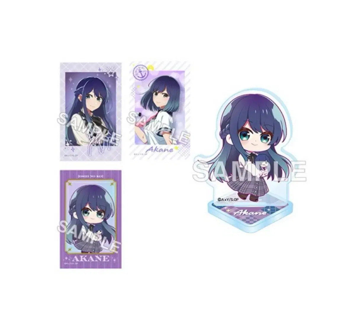 [Small] Favorite Child Animate acrylic stand Bromide Akane