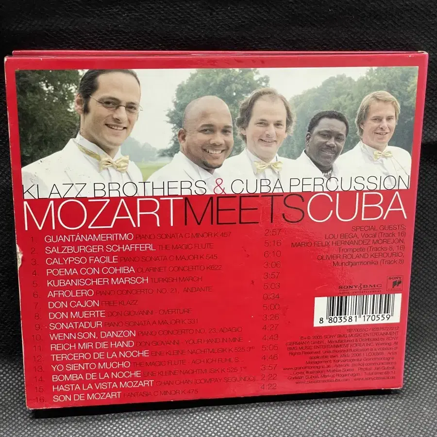 CD Mozart meets Cuba - 모차르트, 쿠바를 만나다