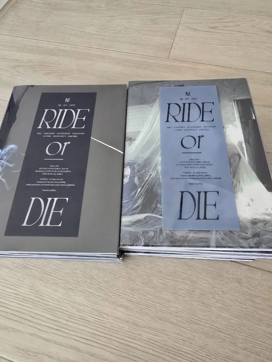 Evnne RIDE OR DIE Vol. 3 unsealed album (photocard not included)