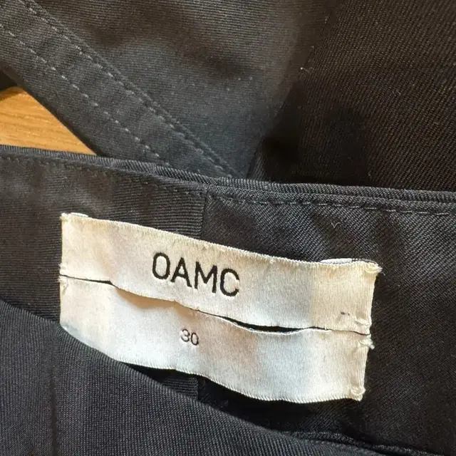 OAMC 스트링 팬츠