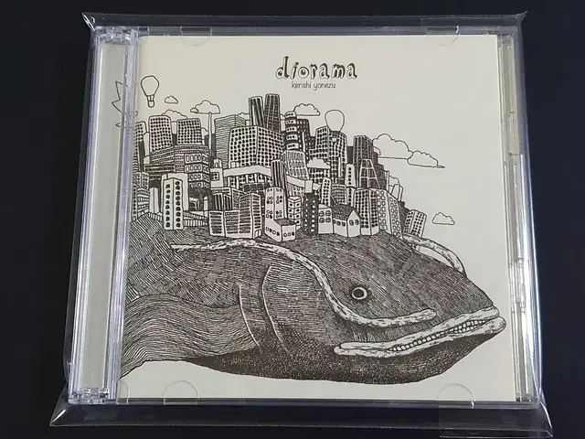 요네즈켄시 1집 앨범 diorama (CD+DVD) 초회반