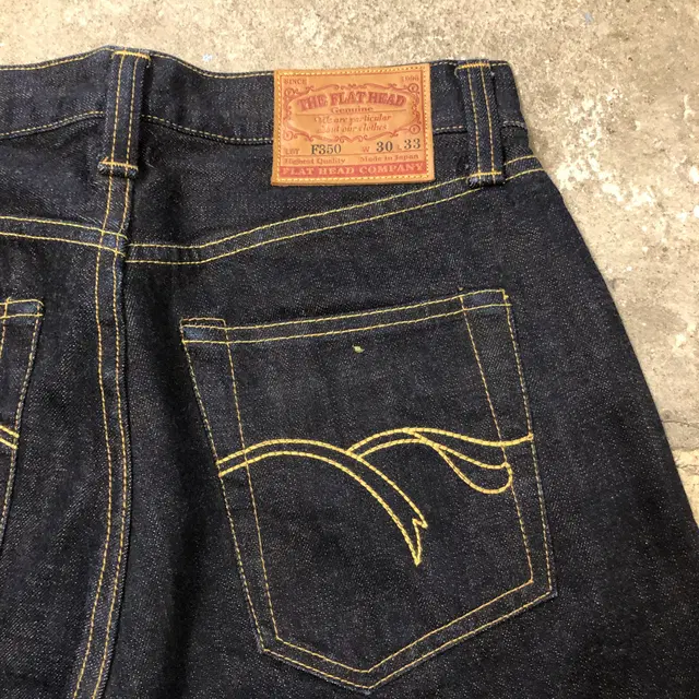 Flathead selvedge denim Japan made - 30