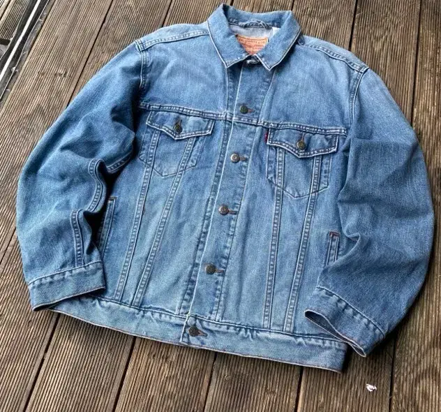 Levi's Jeans Jacket Denim Trucker Jeans Jacket 100/L