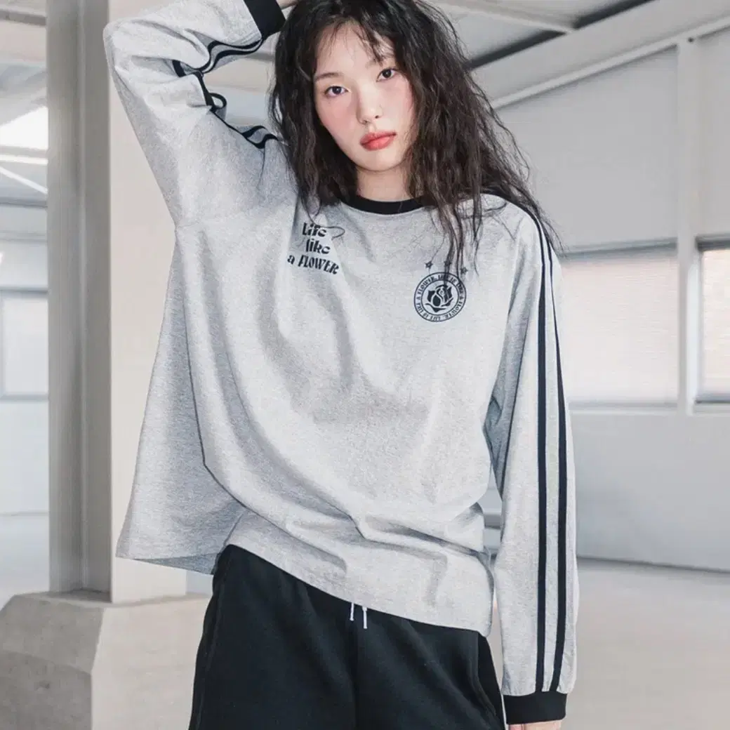 해비즘 LLF UNIFORM L/S TEE(GREY)