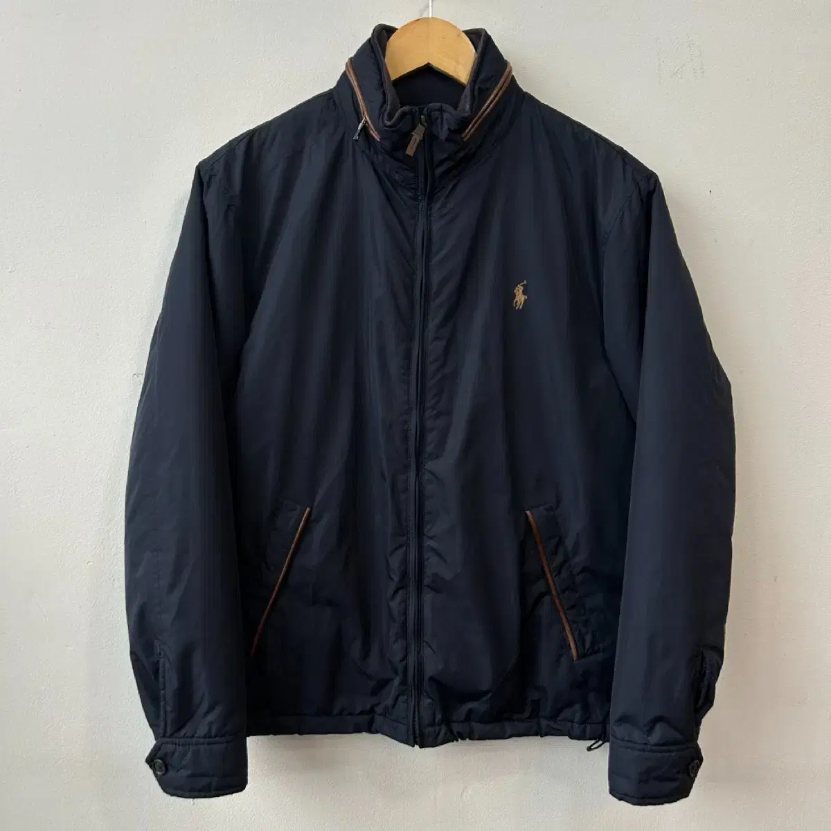 12372 - Polo Ralph Lauren Navy Poly Brushed Jacket