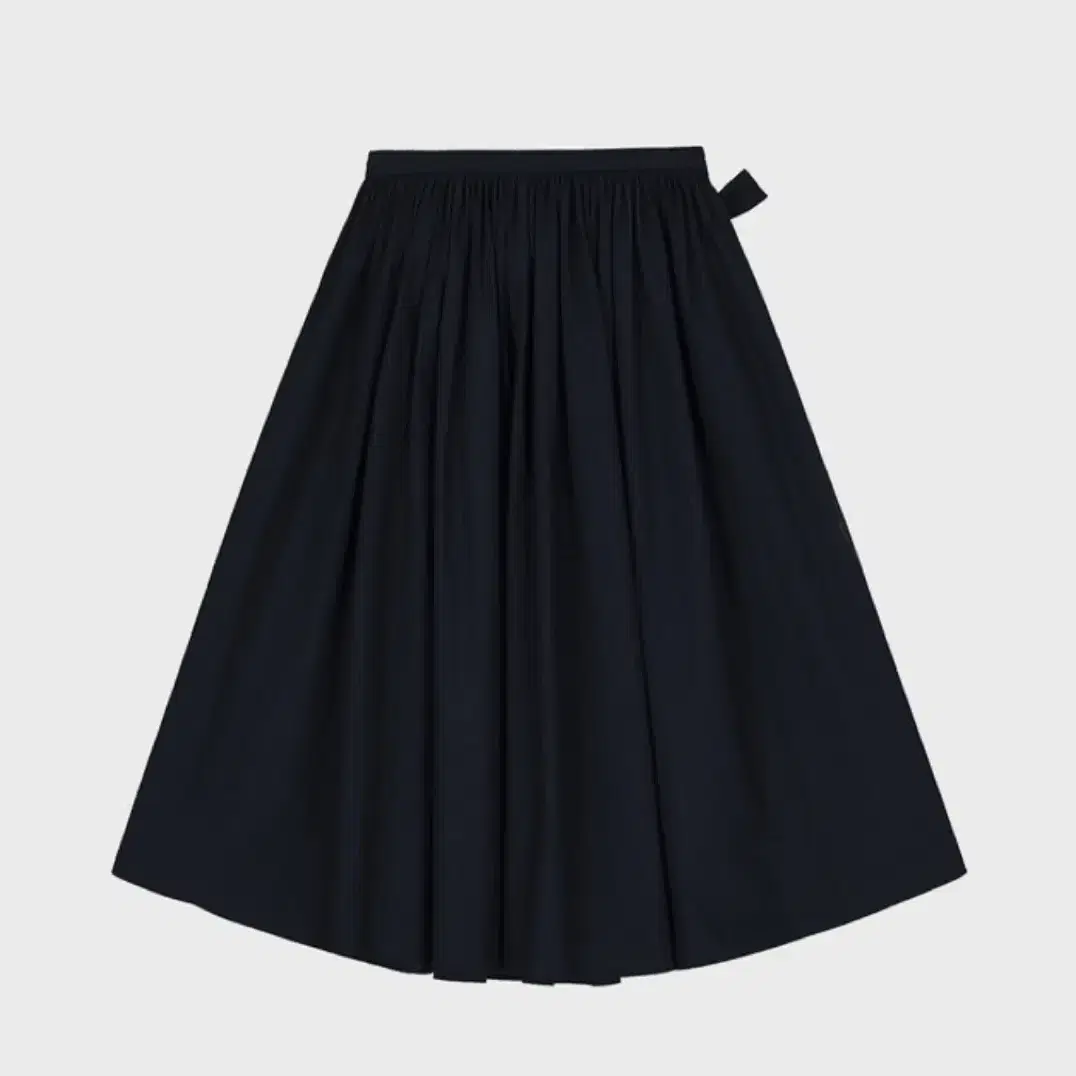 (새상품) cosmoss double strap ribbon skirt