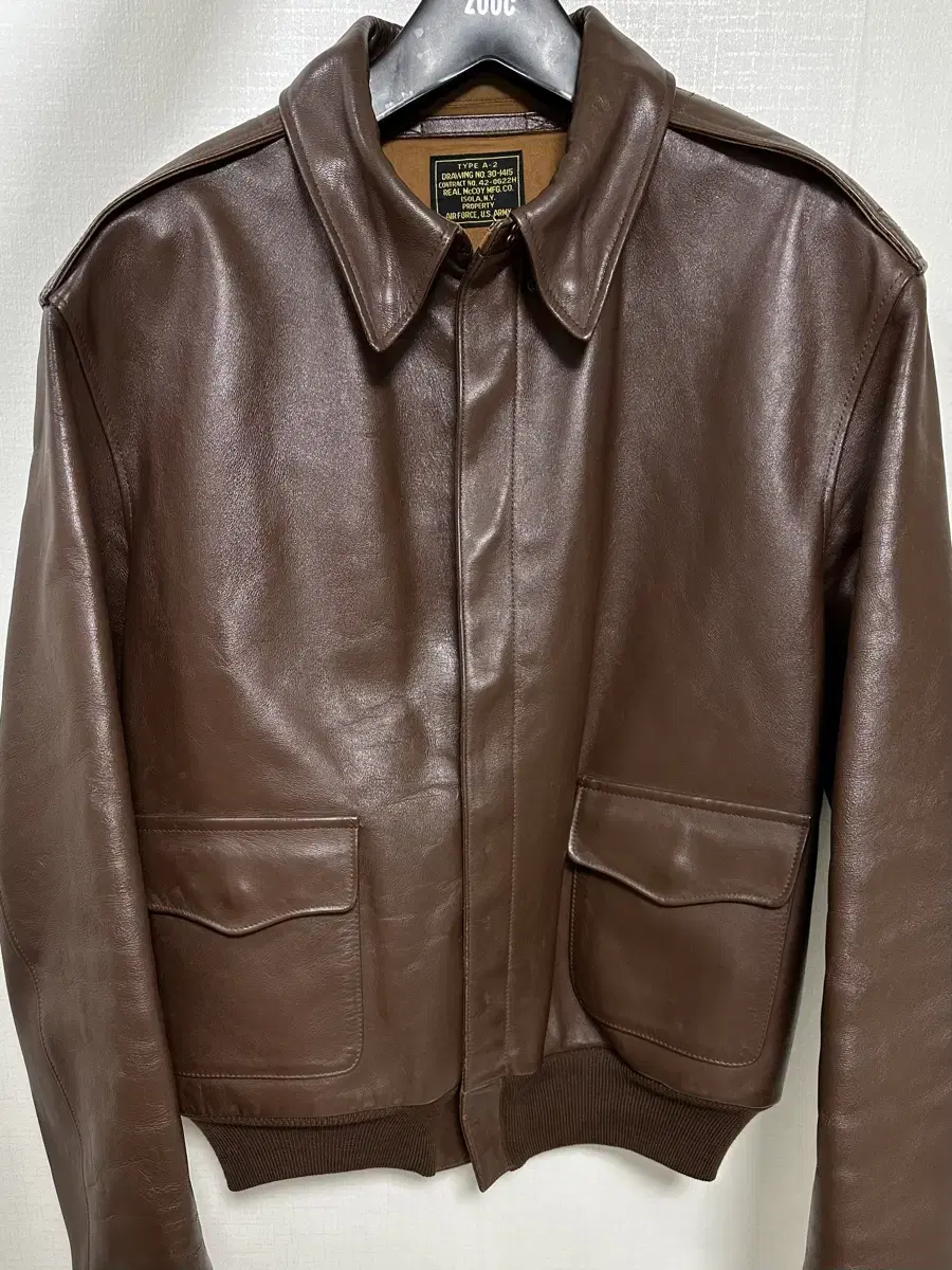 Real McCoy Horseshide A-2 Jacket 42