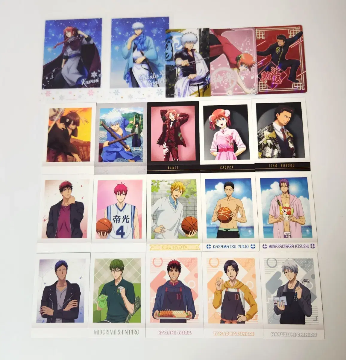 *Bulk* Gintama Kuroko's Basketball Pasha Card