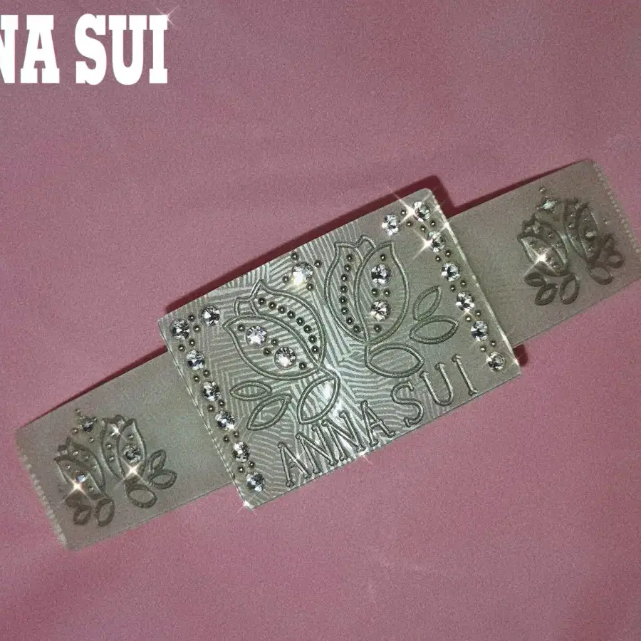 Anna Sui y2k jade crystal hairpin