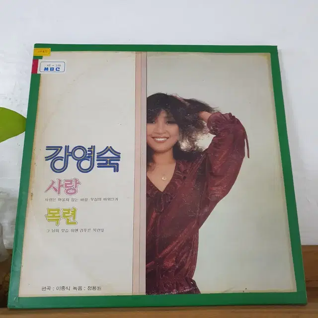 강영숙 LP   1980   사랑 목련