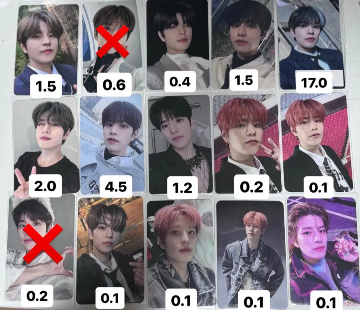 skz skz seungmin lee know i.n felix photocard wts