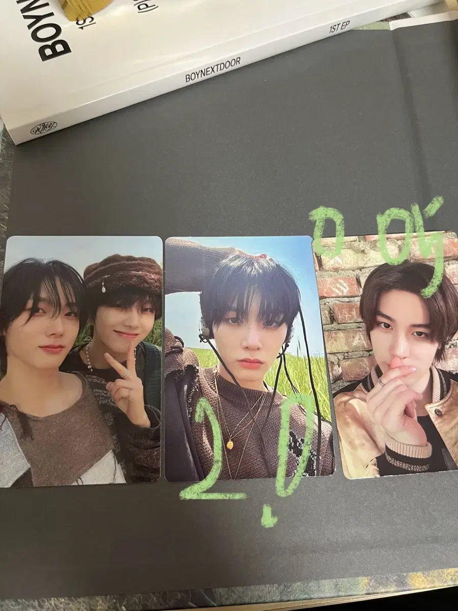 boynextdoor photocard wts