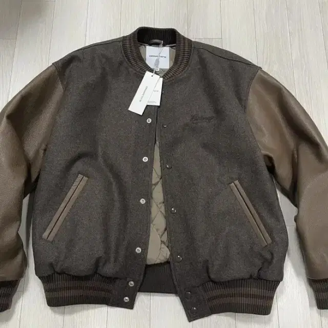 (XL) Standard Varsity Jacket Brown