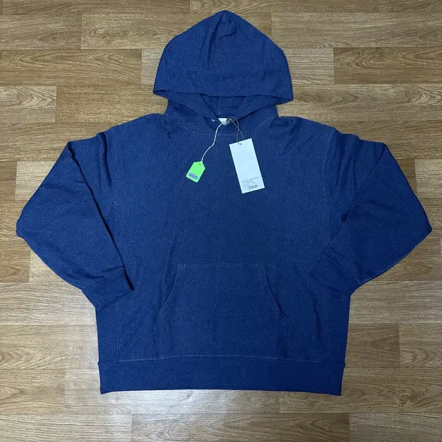 새상품 L 카키스 후드티 HEATHER STOCK HOODIE BLUE