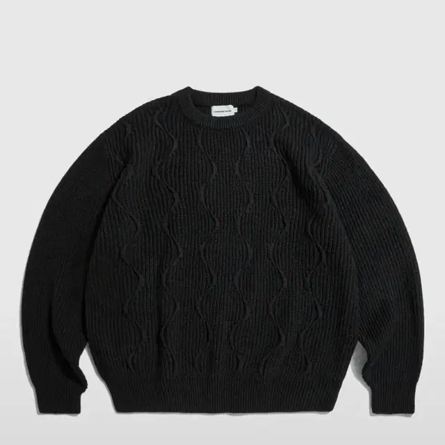 에스피오나지 onion pattern knit black XL