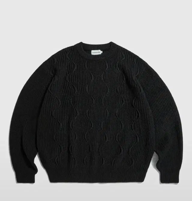 에스피오나지 onion pattern knit black XL