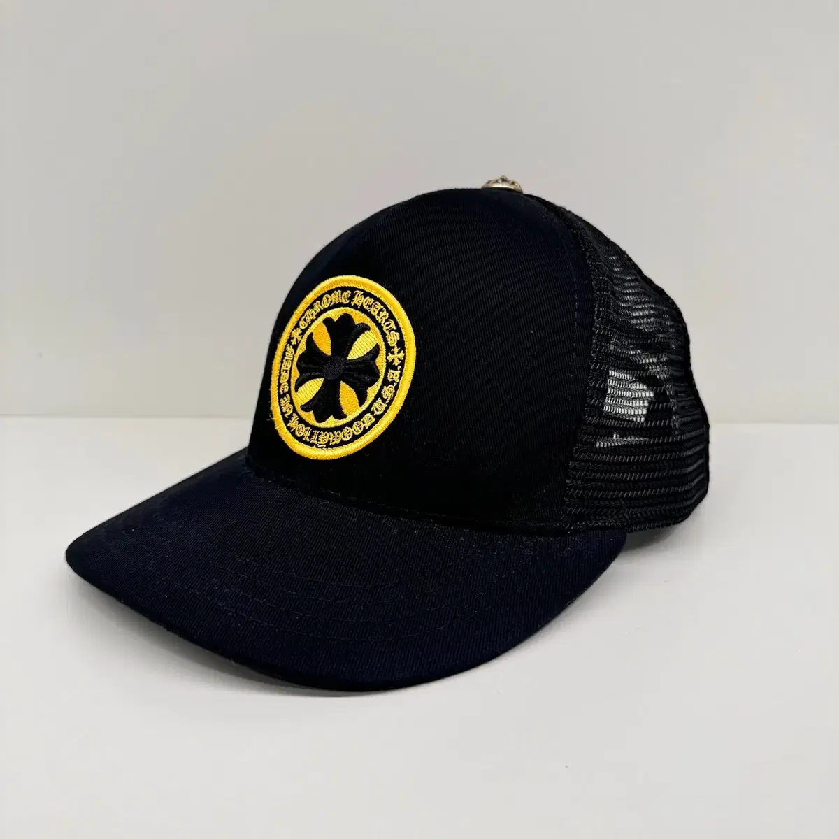 Chrome Hearts logo embroidered ballcap