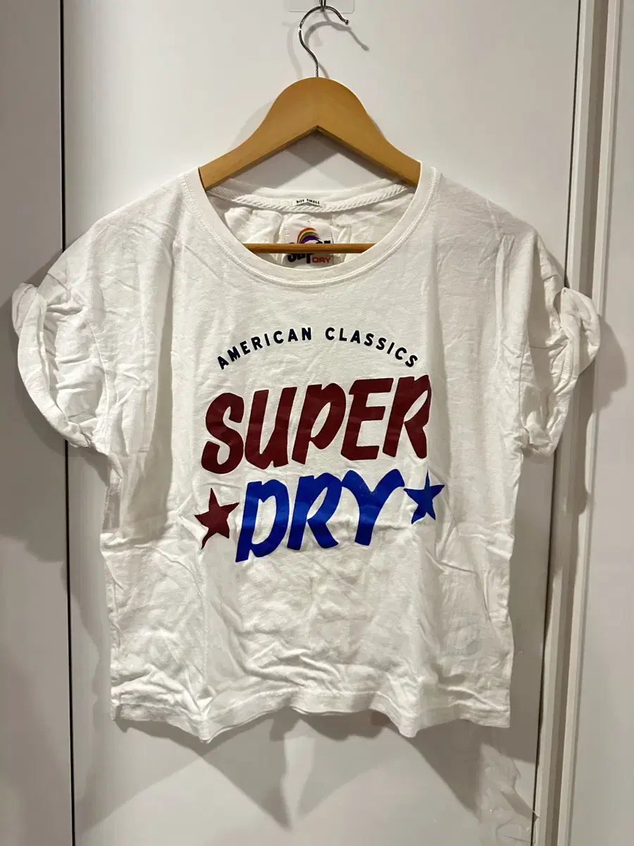 Superdry 수퍼드라이 여성 반팔 티셔츠 S 스몰