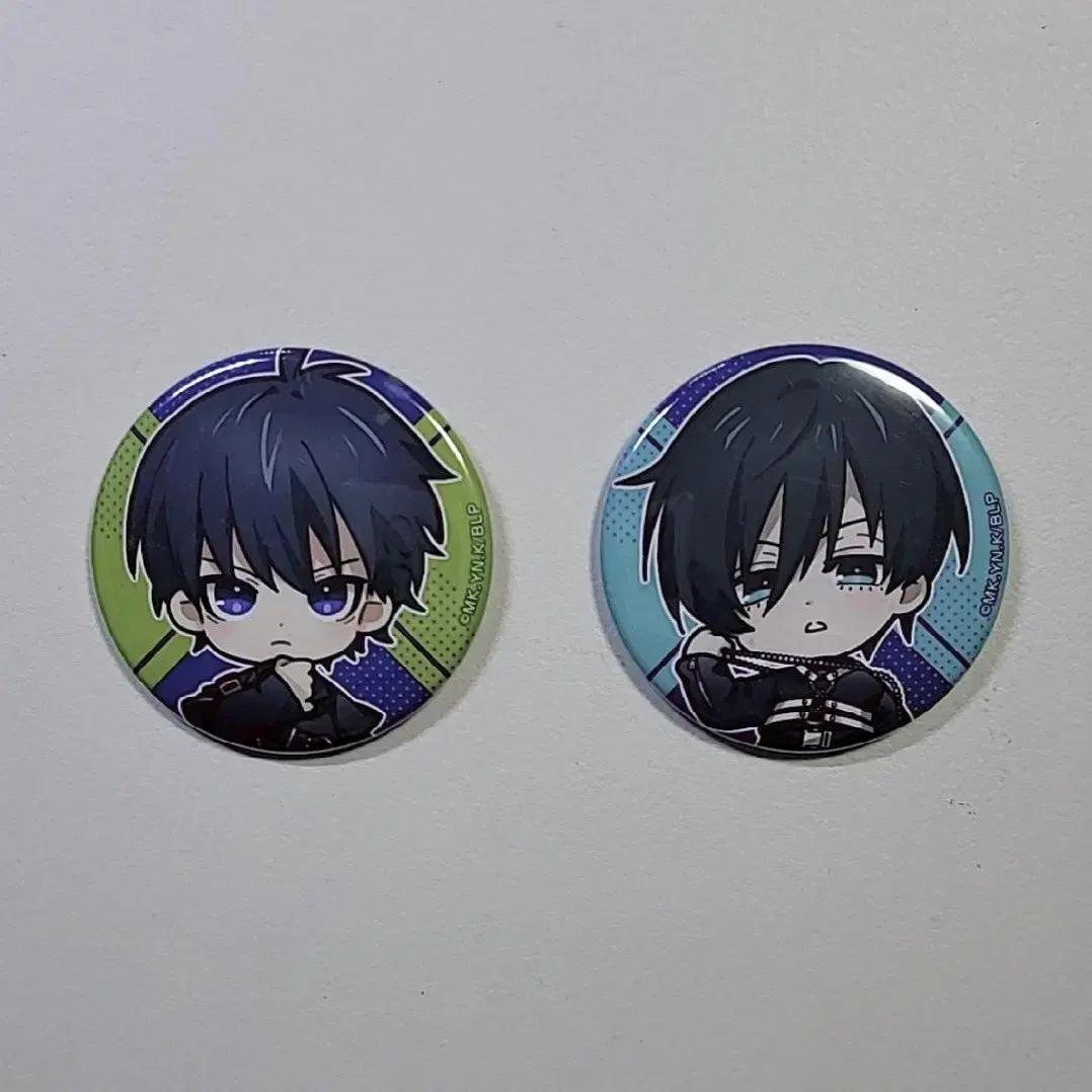 Isagi Yoichi Itoshi Rin Animated Canbadge Source