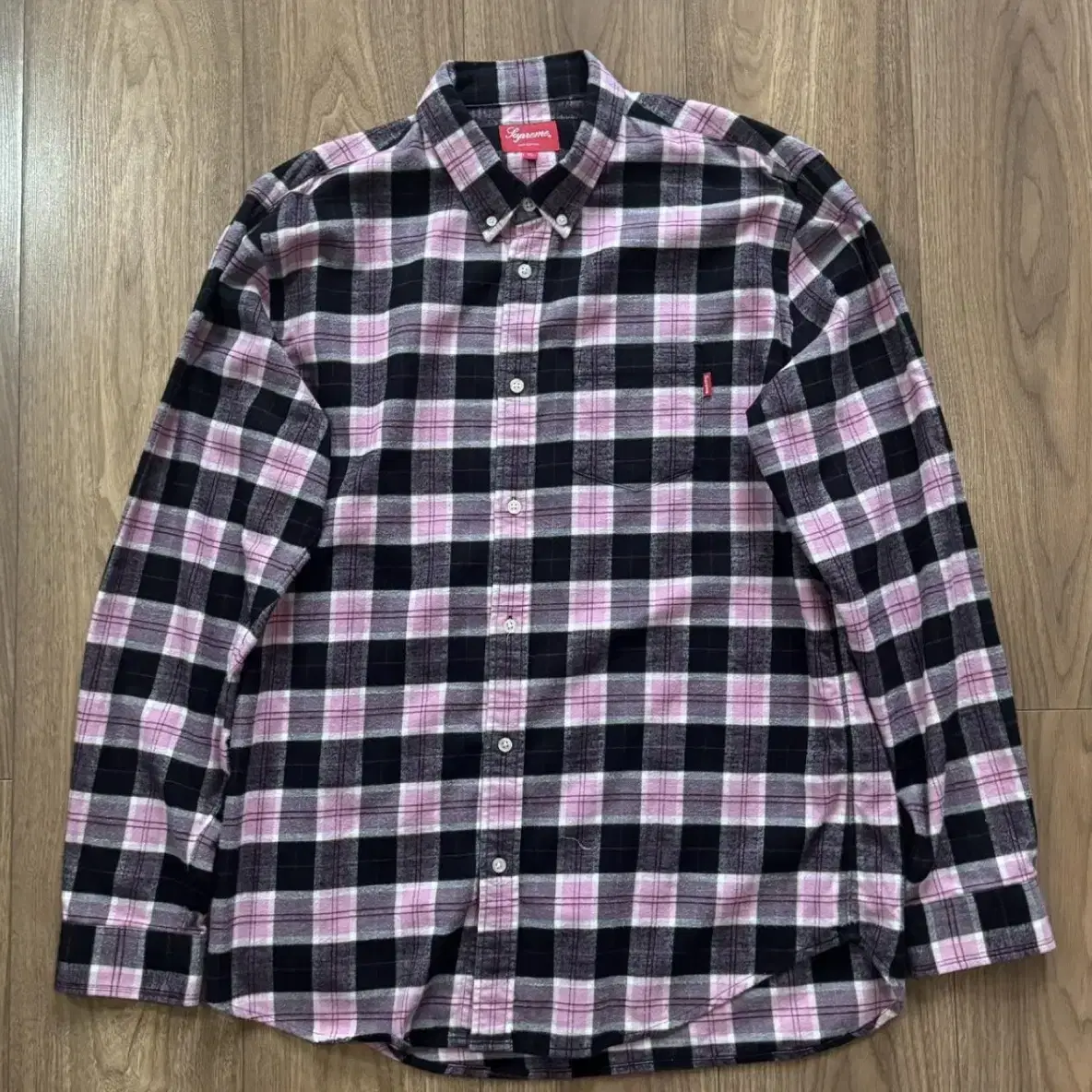 [XL] 슈프림 플란넬 체크 셔츠 supreme flannel shirt