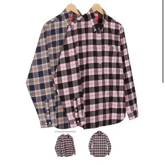 [XL] 슈프림 플란넬 체크 셔츠 supreme flannel shirt