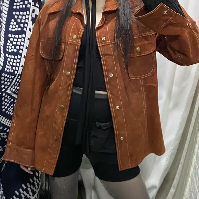 70s JC Penney Western suede Jacket