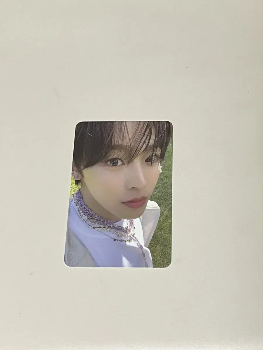 Songbird letter version riku photocard