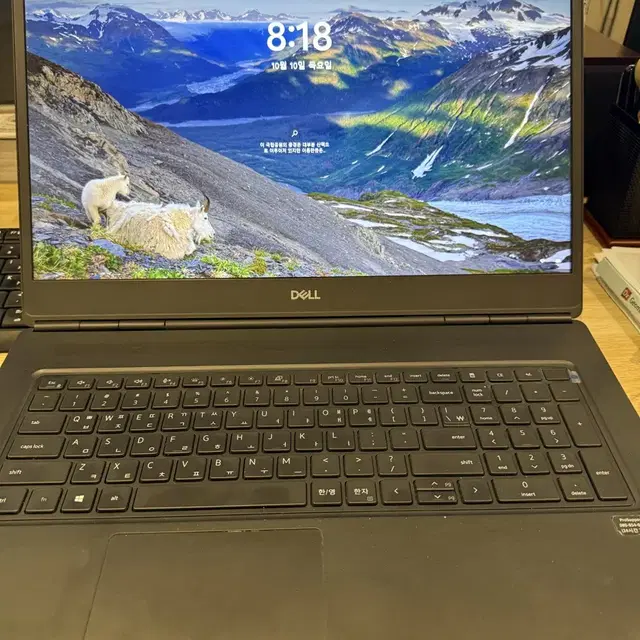 Dell 모바일 워크스테이션 precision 7750 Cad용 노트북