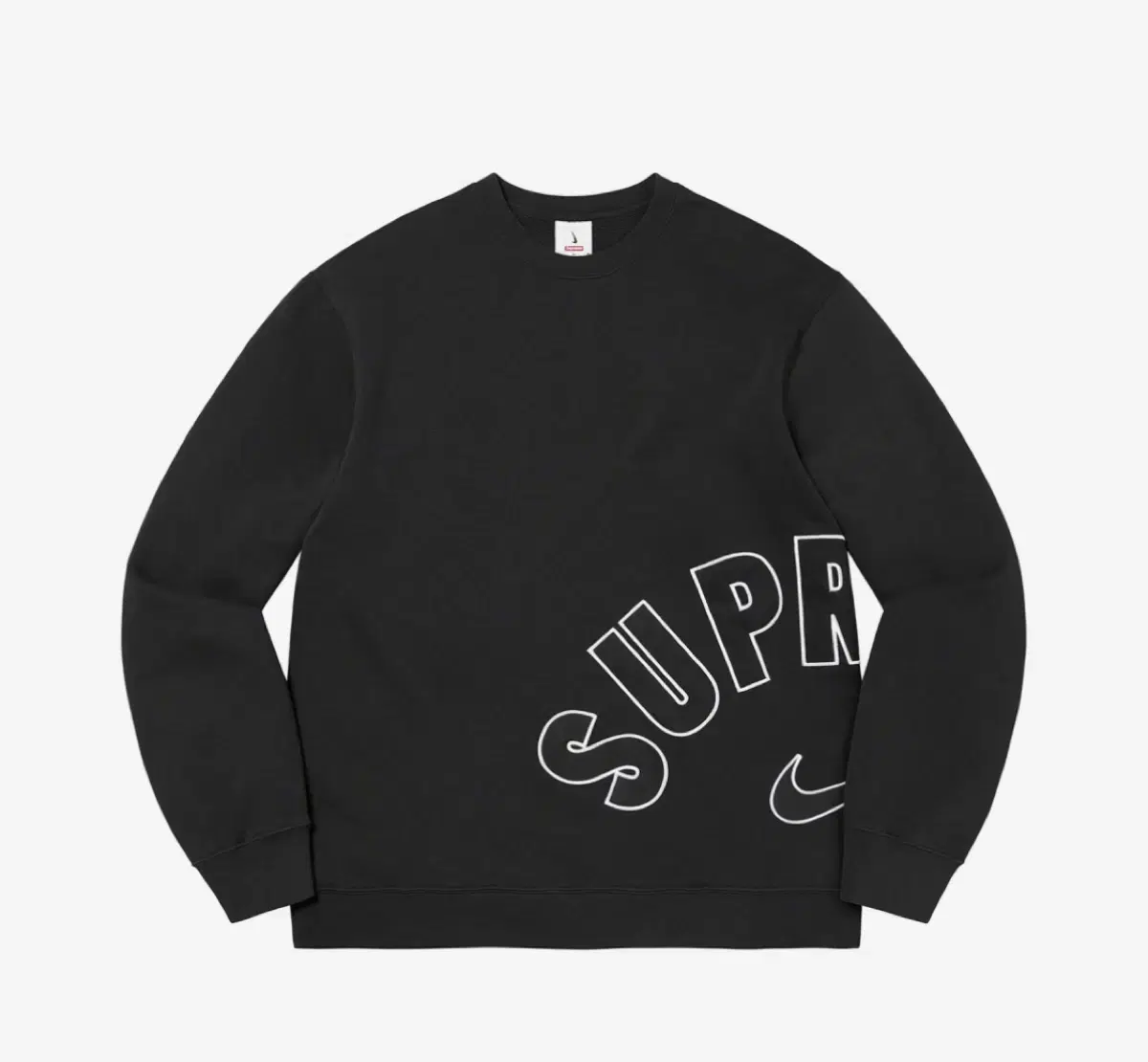 (XL)Supreme x Nike Arc Crewneck Black - 22SS