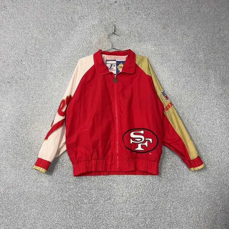 90s LOGO ATHLETIC NFL 샌프란시스코 올드스쿨 바람막이 M