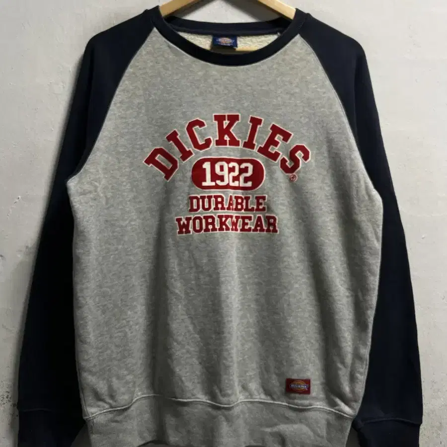 95-100 Dickies 디키즈 빅로고 루즈핏 기모 스웻 맨투맨 정품