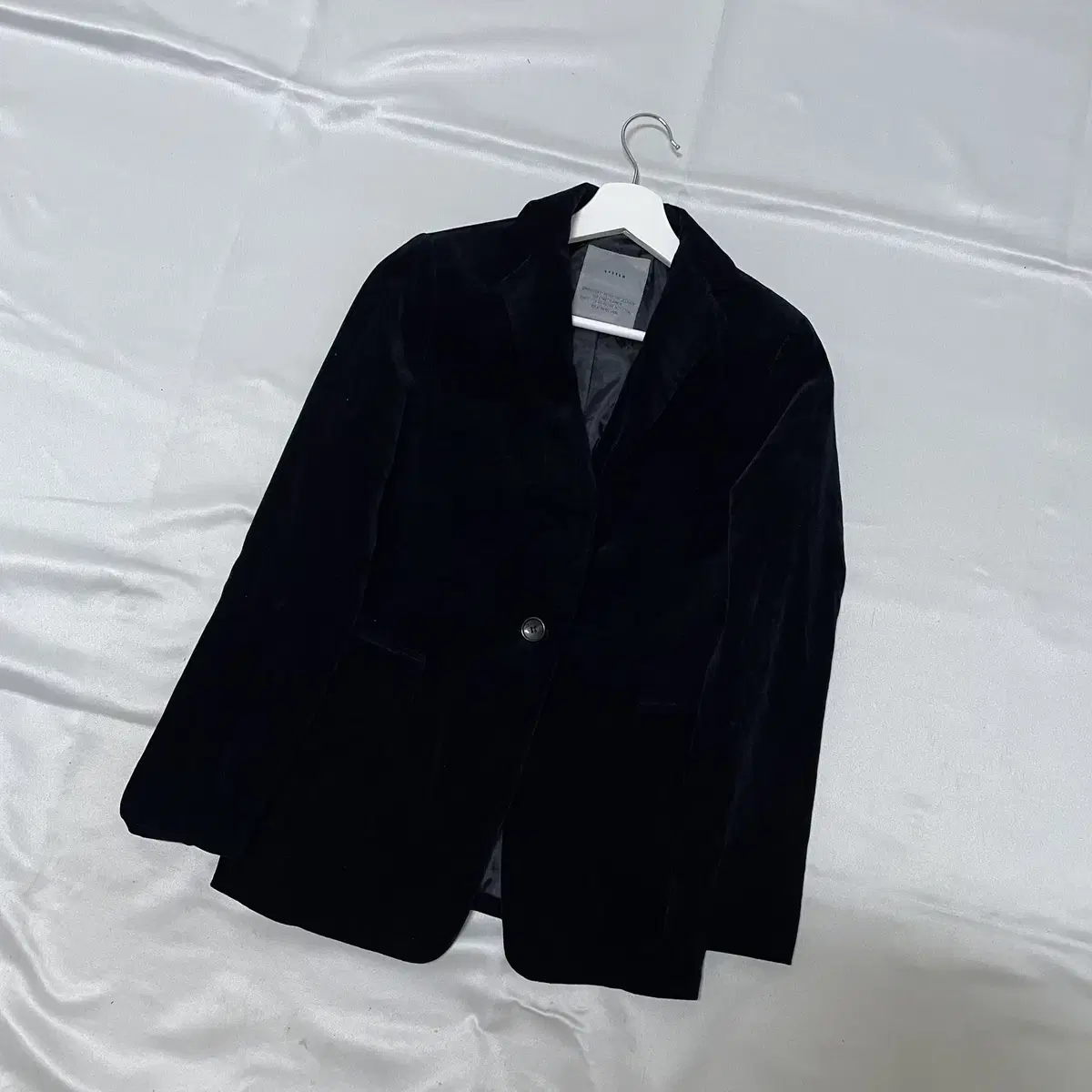 [Women's Os] System Velvet Blazer Full Shop