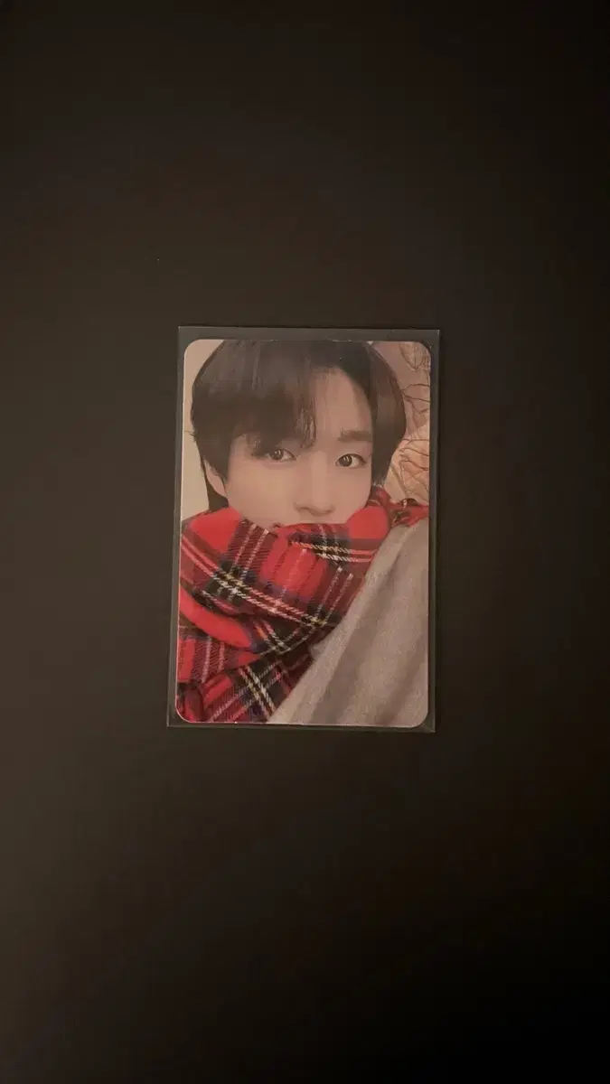 NCT Dream 2023 Pink Christmas Shawl jeno photocard Sells