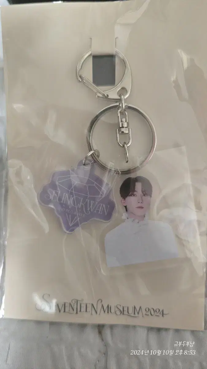 Source)2024 seventeen Museum seungkwan keyring sealed WTS