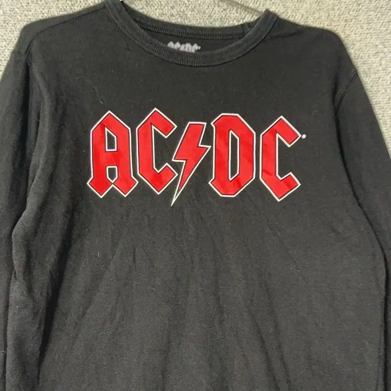 ACDC 빈티지 프린팅 슬리브 긴팔티 95