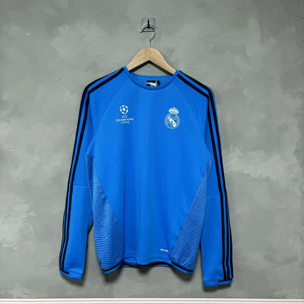 Adidas Real Madrid Champions Jersey Training Top Haneul Bloo