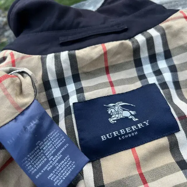 Burberry 버버리 폴리쉘 블루종