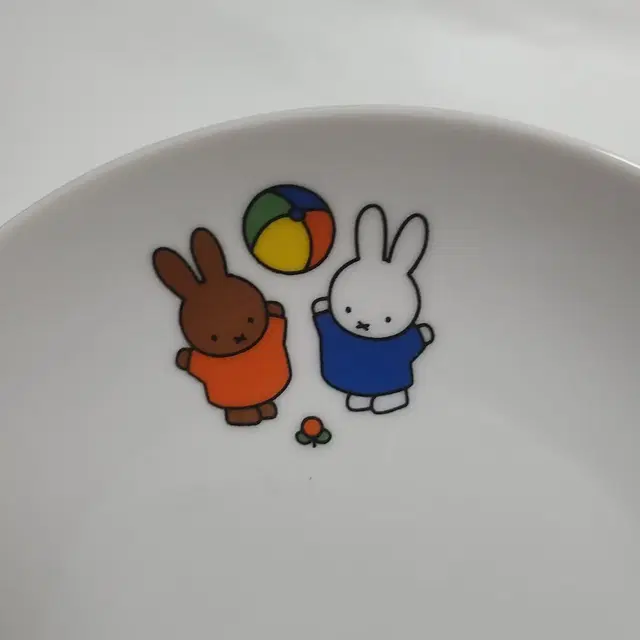 미피 토끼 miffy 빈티지 플레이트 그릇 고전 캐릭터 굿즈 소품 접시