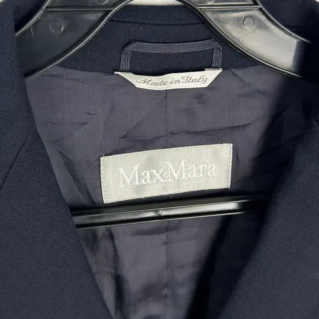 Maxmara classic navy tailored jacket